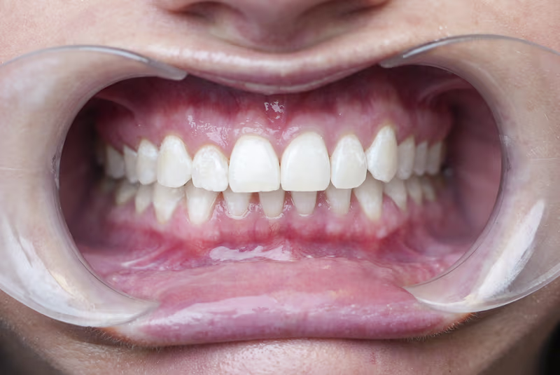 After — Whitening result at Nooga Dentistry