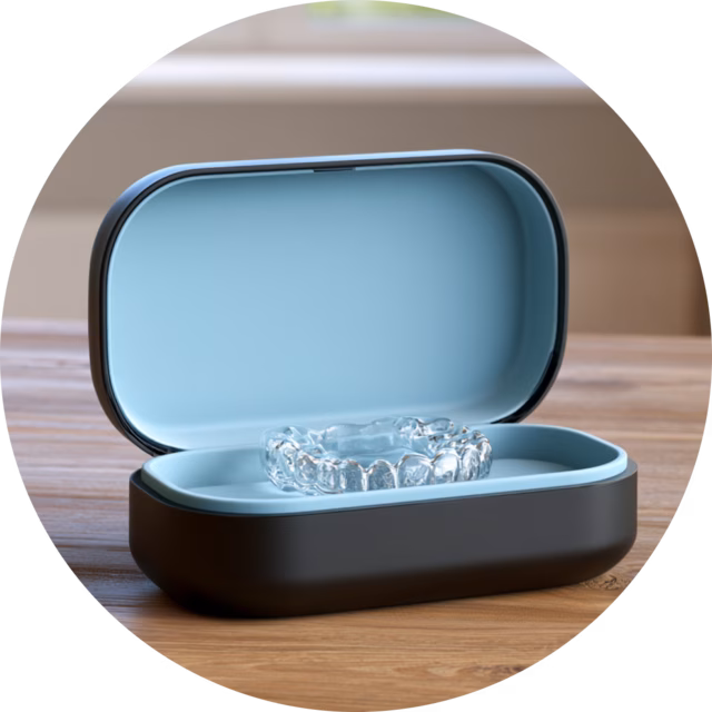 Invisalign clear aligner trays in Chattanooga, TN