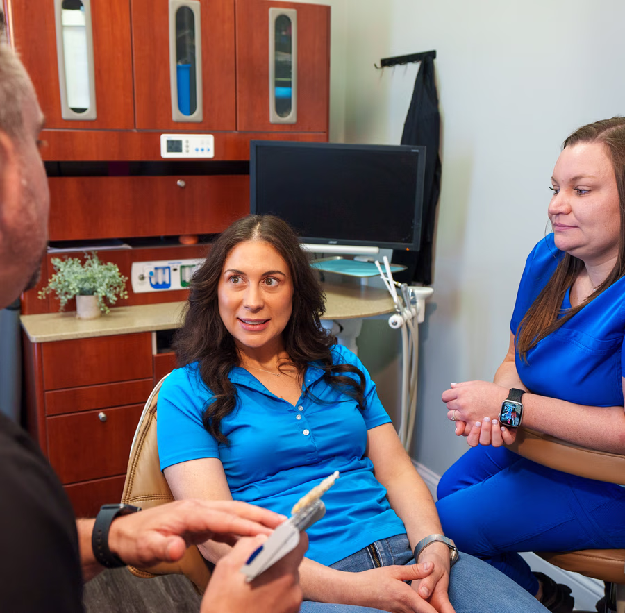 Dr. Mark Dill performing general dentistry — Chattanooga, TN