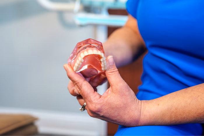 Cosmetic dentistry result at Nooga Dentistry