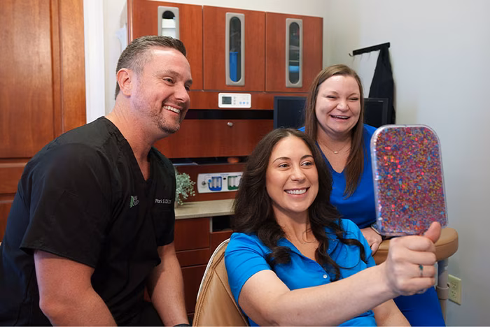 Restorative dentistry patient at Nooga Dentistry