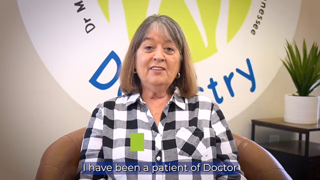 Patient testimonial for Nooga Dentistry in Chattanooga, TN