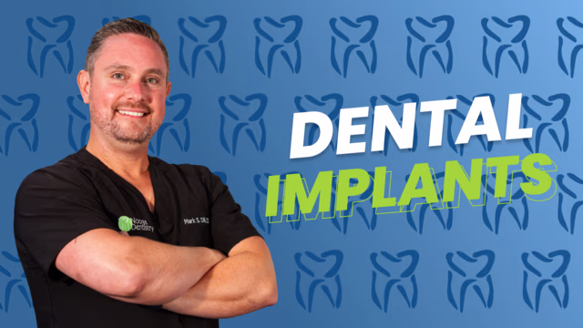 Dr. Mark Dill explains individual dental implants in Chattanooga, TN